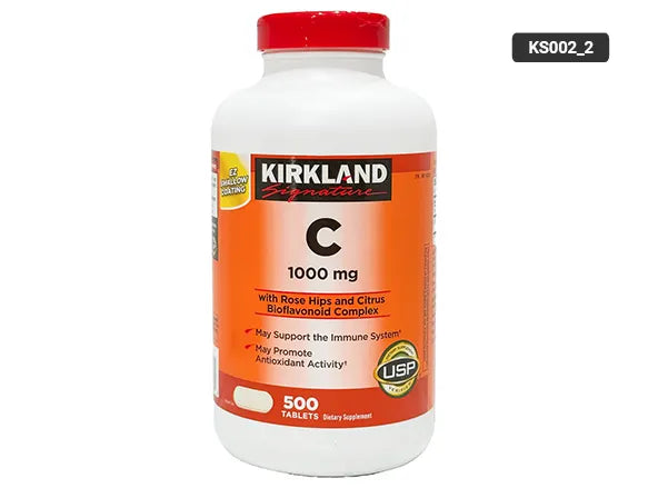 Kirkland Signature Vitamin C 1000 mg 500 Tablets in Sri Lanka